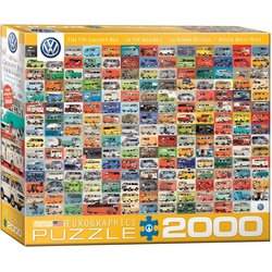 EUROGRAPHICS Puzzle Puzzles 2000 Teile 8220-0783, Puzzleteile bunt