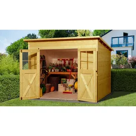 Weka Gartenhaus 325 2,99 x 2,50 m lasiert