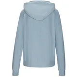 vivance active by lascana Funktions-Kapuzensweatjacke Damen blau meliert Gr.XS (32/34)