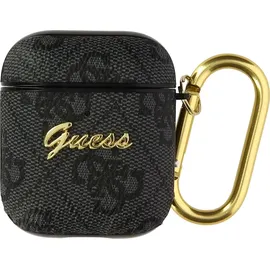 GUESS GUA24GSMK AirPods grau 4G Script Metal Collection