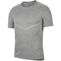 Nike Dri-FIT Rise 365 kurzarm Laufshirt Herren 084 smoke grey/htr/reflective silv XL