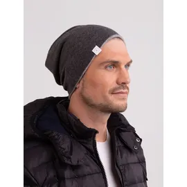 CASH-MERE.CH Kaschmir Beanie Silber