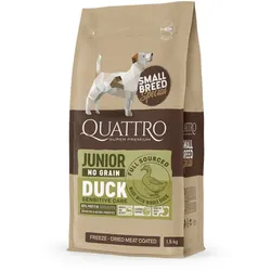QUATTRO Trockenfutter Ente Kleine Rassen Junior