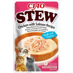 INABA CIAO Stew Gericht mit Huhn und Lachs 40g