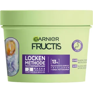 Garnier Fructis Locken Methode feuchtigkeitsauffüllend für alle Arten von Haarmaske 370 ml