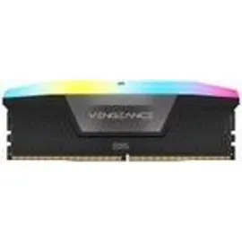 Corsair Vengeance RGB - DDR5 - Kit - 32 GB: 2 x 16GB, 7200 MHz, DDR5-RAM, DIMM), RAM, Schwarz