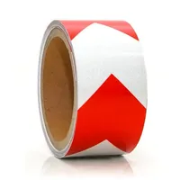 Eyepower Reflektorband Selbstklebend 5m x 5cm Reflektierendes Klebeband Rot
