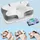 Songmics Nackenkissen Memory Foam 60 x 40 cm Grau