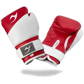 JU-SPORTS Kinderboxhandschuhe Bonsai rot weiß|rot 4 oz.