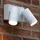LUCIDE Außenstrahler Aluminium 15,6 cm 2xGU10 IP54 weiß