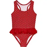 Playshoes Badeanzug UV-Schutz Badeanzug Punkte in Rot | Gr.: 110/116
