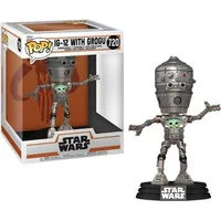 Funko Pop! Star Wars Mandalorian IG-12 with Grogu -