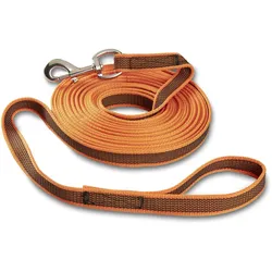 Wolters Schleppleine mit Handschlaufe orange 8 Meter