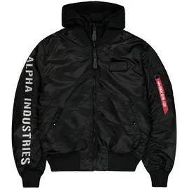 Alpha Industries MA-1 D-Tec SE Jacke Black/Reflective L 