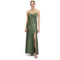 Vera Mont Abendkleid Glitzer-Look Grün 38