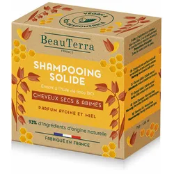 festes Shampoo Beauterra Solide Honig Hafer 75 g