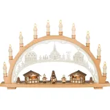 SAICO Saico, Weihnachtsbeleuchtung, Original Schwibbogen Weihnachtsmarkt
