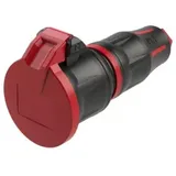 PCE 25712-src Schutzkontaktkupplung KD nat SH IP54 rot Serie TopTaurus2 25712src