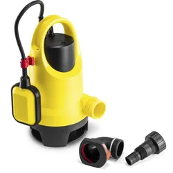 TROTEC Schmutzwasser-Tauchpumpe TWP 4036 E Hochleistungspumpe 7.500 l/ h 400 Watt Pumpe Gartenpumpe