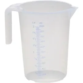 Hünersdorff Messkanne 2000 ml Polypropylen Transparent 937500