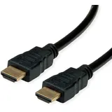 ROLINE RM HDMI High Speed Kabel mit Ethernet, schwarz, 3 m