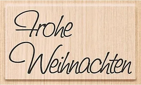 Holzstempel 
