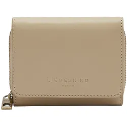 Geldbörse LIEBESKIND BERLIN "Purse WALLETS M Tokyo Sheep", beige, Leder, Kleinlederwaren