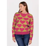 KEY LARGO Rundhalspullover Pink XL