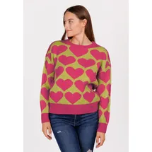 KEY LARGO Rundhalspullover Pink XL