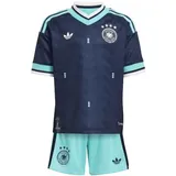 adidas DFB Away Minikit Kinder WM2026 - navy/türkis - 92