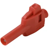 VOLTCRAFT MP-4 Laborstecker mit Klemmanschluss Stecker, gerade Stift-Ø: 4
