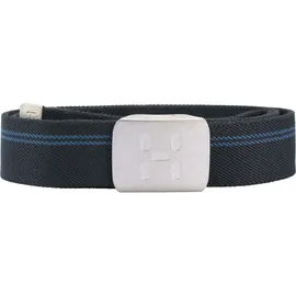 Haglöfs Stretch Webbing Gürtel Polyester blau/grau One Size
