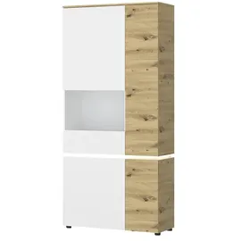 Möbel Boss Vitrine Luci 91 x 40 x 199 cm Weiß