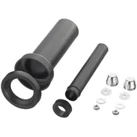 Haas + Sohn Haas Wand-WC-Anschlussgarnituren - 300 mm lang, verschweißbar DN 110/110