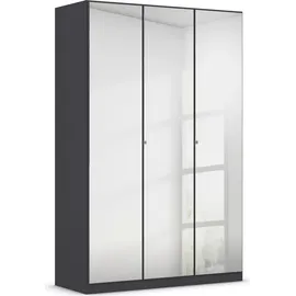 Rauch Drehtürenschrank »Reflect«, mit Spiegelfront, inkl. praktischer Inneneinteilung und Stoffboxen-Set Grau