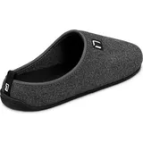Nanga Hausschuhe Pantoffel Wool Slipper - 100% Schurwolle - grau/schwarz (Größe 43-46)