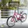 ACTIONBIKES MOTORS Actionbikes Kinderfahrrad Cruiser 20 Zoll, Rosa/Türkis, verstellbar, Seitenständer, V-Brake-Bremsen (Rosa)