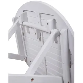 deluke Gartentisch 50 x 50 x 50 cm Grau