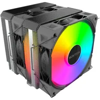 Montech NX600 ARGB CPU-Kühler - Schwarz 120 mm