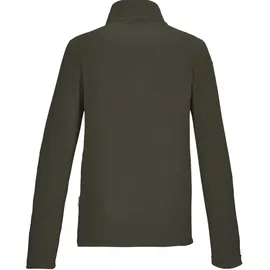 KILLTEC Jungen Ksw 184 Bys FLC Shrt Fleeceshirt Mit Stehkragen Und Reißverschluss, Grün, 152