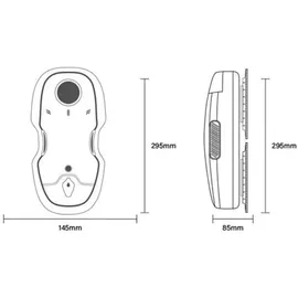 Hutt C65 Fensterputzroboter Weiß