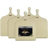 HOT! Kitchenware Pizzaschaufel, Made in Italy, Pizzaschieber aus Birkenholz 29x41,5cm (5er Set)