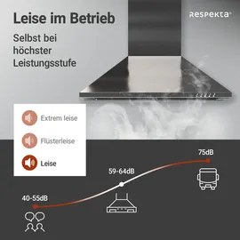 Respekta CH 22058 IXB Wandhaube 60 cm