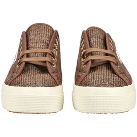 SUPERGA Sneaker Textil Braun 40