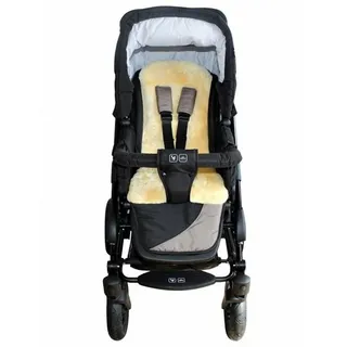 Walser HEITMANN Baby Lammfell Kindersitzauflage gold-beige