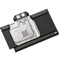 Hydro X Series iCUE LINK XG7 RGB 4090 STRIX/TUF GPU-Wasserkühler, Wasserkühlung - schwarz/transparent, inkl. Backplate