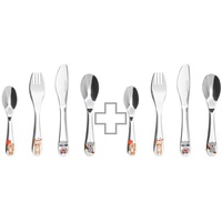 Koru Kids Koru Kids® Kinderbesteck Wildlife – 4-teiliges Set