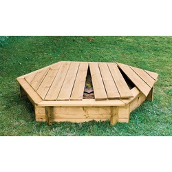 Holzdeckel für Sandkästen