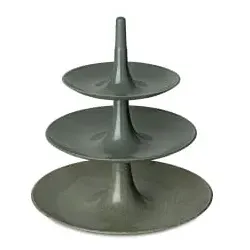 Koziol Etagere BABELL L, 3-stöckig 7180701 , Farbe: dunkelgrau
