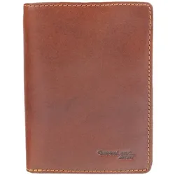 Greenland Nature Rubin Geldbörse Leder 9,5 cm braun